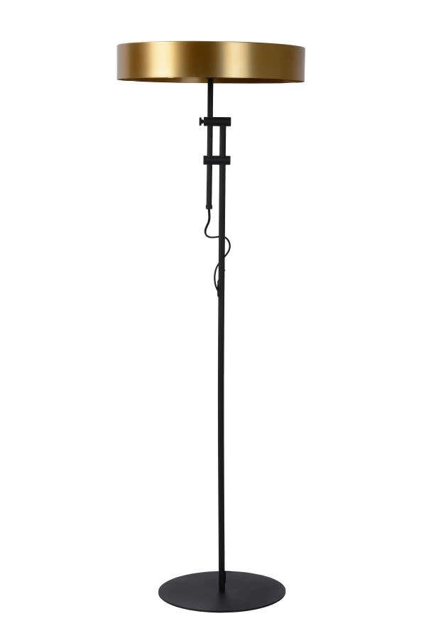 Lucide GIADA - Lampadaire - Ø 45 cm - 2xE27 - Or Mat / Laiton - éteint